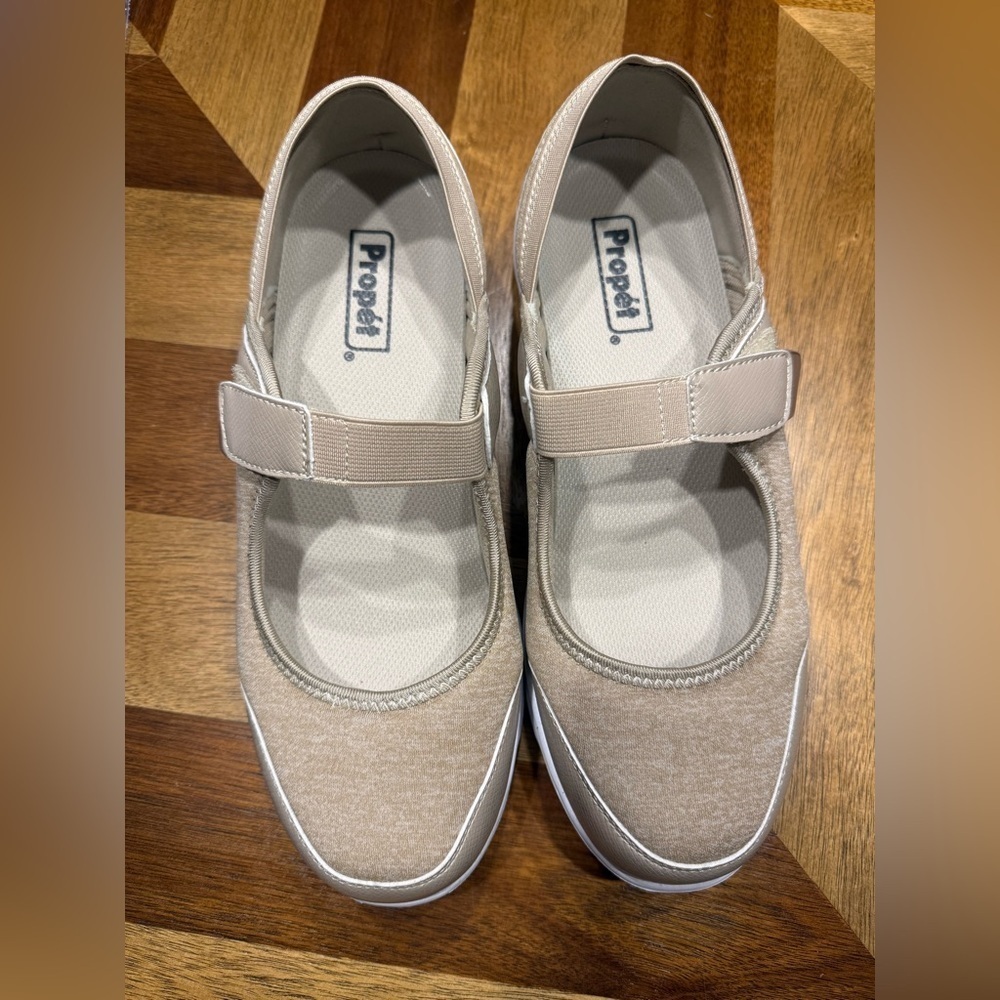 Propet Tan Mary Jane Shoes